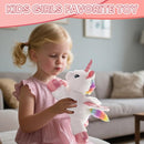 Sew Butiful Unicorn Stuffed Animal, 12in/30cm, Cute Plushies for Girls,Stuffed Unicorn Plush Birthday Gifts Soft Plush Toys Set for Baby, Toddler, Girls, Kids,Decor by TinyTreasures Baby Boutique
