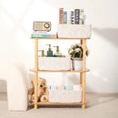 Small Storage Baskets for Organizing | Closet Organizer Bins | Shelf Toy Basket | Woven Rope Baskets | Cube Decorative Box | Shallow Basket | 13x8.5x5.1” | 3 Packs Rainbow by GreenHaven Gardens
