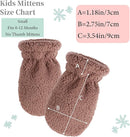 Zsedrut Baby Boys Winter Glove Warm Toddler Infant Girls Mittens Fleece Lined Gloves 1-7 Years by TinyTreasures Baby Boutique
