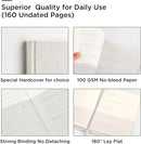 And Per Se Gratitude Journal – Five Minutes a Day to Cultivate Mindfulness, Happiness, Positive Vibes, Affirmations & Self-Reflection – Undated Daily Gratitude Journal for Women & Men (Pale Pink) by CozyNest Decor