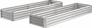 6X2X1FT-2P Galvanized Raised Garden Beds Outdoor,Planter Raised Beds for Gardening, Vegetables, Flowers,Large Metal Garden Box,Deep Plant Flower pots Outdoor. by GreenHaven Gardens