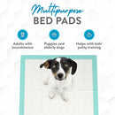Inspire Extra Large Super Absorbent Disposable Bed Pads for Incontinence (36" X 36" Pack of 50) Ultra Thick and Absorbent Underpads Chux Adults, Puppies, Dogs Kids Furniture Protection by TinyTreasures Baby Boutique