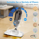 Steam Mop - All-in-one Powerful Handheld Steam Cleaner Detachable Floor Steamer with 11 Accessories, MultiPurpose Steamer for Hardwood Floors, Clothes,Windows,Tiles,Furniture,Carpet, Whole Home Use by CozyNest Decor