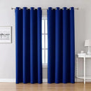 ChrisDowa Blackout Curtains 90 Inches Long 2 Panels Set for Living Room, Grommet Thermal Insulated Room Darkening Curtains for Bedroom (Royal Blue, 52 x 90 Inch) by CozyNest Decor