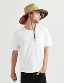 Straw Hat for Men & Women | Lifeguard Hat, Beach Hat & Sun Hat | UPF 50+ Wide Brim for Sun Protection | One Size | Hemlock by GreenHaven Gardens