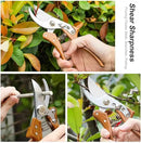 Garden Pruners, Heavy Duty Garden Clippers,Pruning Shears with Adjustable Thumb Lock,Hand Gardening Tools Pruners,Stainless Steel Sharp Gardening Scissors (Classic) by GreenHaven Gardens