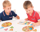 ORCHARD TOYS Moose Games, Pizza! Game. Match Colors and Shapes to Make a Perfect Pizza. for Ages 3-7 and 2-4 Players by TinyTreasures Baby Boutique