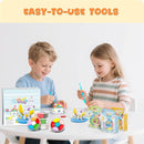 Air Dry Clay Kit - Modeling Clay for Kids 10 Boxes mit Sculpting Tools und Tutorials, Ultra Light & Soft, Safe & Non-Toxic, DIY Model Magic Clay,Creative Crafts Toys Gifts for Girls Boys 3+ Years Old by TinyTreasures Baby Boutique