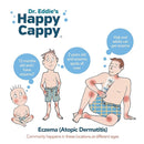 Happy Cappy Baby Shampoo and Body Wash - Shampoo & Body Wash for Eczema-Prone Skin, For Infants, Toddlers, & Kids, Reduces Itching and Redness, Dermatologist Tested, Fragrance Free - 8 fl oz by TinyTreasures Baby Boutique