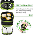 LE 1000LM Battery Powered LED Camping Lantern, Waterproof Tent Light with 4 Light Modes, Camping Essentials, Portable Lantern Flashlight for Camping, Emergency Light, Power Outages, Not Rechargeable by CozyNest Decor