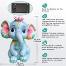 Solar Garden Outdoor Statue Elephant with 4 LED Lights,Lawn Decor Statue for Patio, Balcony,Yard Ornament,Ideal Gift for Christmas,Women,Mom,Grandma,Birthday or Unique Housewarming by GreenHaven Gardens