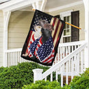 FLAGWIX Patriot American Dog Flags - Four Labrador Retriever Dogs Double Sided Flag - 4th of July Decorations for Home, Outside, House Flag 30x40 Heavy Duty Canvas, Decorative Indoor Outdoor Flag by GreenHaven Gardens