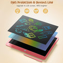 LCD Writing Tablet for Kids, 15 Inch Large Screen Doodle Board Toddler Toys, Drawing Writing Board Tablet, Office Message Notes Board Birthday Gift for 3-12+ Year Old Girls Boys Toys, Pink by TinyTreasures Baby Boutique