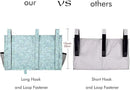 Surblue Bedside Caddy Hanging Bed Organizer Storage Bag Pocket for Bunk and Hospital Beds, College Dorm Rooms Baby Bed Rails, Camp 8 Pockets, (Large, Cartoon) by CozyNest Decor