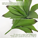 Fake Plants Artificial Agave Plants,Large UV Resistant Fake Agave Planters for Indoor and Outdoor Decorating Tropical Plant Succulents Greenery Indoor Decor13.8 (2Pack, Dark Green) by GreenHaven Gardens