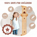 Personalized Name Growth Chart, Castle Height Chart, Customized Name Measuring Board for Kids Height, Kids Growth Measurement Decorative Wall Sticker, Nursery Growth Chart Ruler by CozyNest Decor