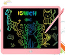 Decute Kids Toys LCD Writing Tablet with Stylus, 15 Inch Erasable Toddlers Doodle Board, Reusable Drawing Pad for Kids, Educational Christmas Birthday Gift for 3 4 5 6 7 8 Girls Boys Toddler Pink by TinyTreasures Baby Boutique