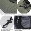 Fishing Hat, UPF50+ Wide Brim Sun Hat for Men Women, UV Protection Hiking Beach Bucket Hats Summer Safari Hat by GreenHaven Gardens