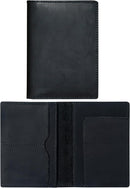 HIFA Leather Passport Holder, Handmade Passport Cover with Card and Ticket Slot - Genuine Leather, Elegant Design, Easy Access - Passport Case, Passport Wallet, Passport Holder by TinyTreasures Baby Boutique