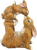Design Toscano Balancing Bunny Love Garden Rabbit Statue by GreenHaven Gardens