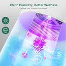 MistFree Smart Humidifier for Bedroom, Evaporative Humidifier No White Dust, Auto Humidity & APP Control, 3L Water Tank Easy to Clean, Sleep Mode, Timing, Humidifiers for Nursery/Baby(White) by TinyTreasures Baby Boutique