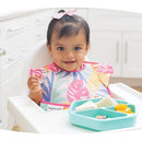 Tiny Twinkle Mess Proof Baby Bibs for Eating - Waterproof, Wipeable Bibs - Toddler Bibs - Travel Friendly - PFAS, PVC, BPA, Phthalate Free - Baby Food Bibs(3 Pack, Loved Girl) by TinyTreasures Baby Boutique