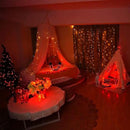RUICHEN Orange Dimmable Fairy Lights Plug in, 99 Ft 300 LED Twinkle String Lights with Remote, Waterproof Silver Wire Firefly Lights for Bedroom, Patio, Yard, Christmas, Halloween, Party by GreenHaven Gardens
