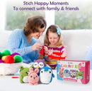 A-URA Learn to Crochet Kit for Beginners Kids and Adults, Premium 4 Animal Pattern Beginner Crochet Kits with Easy Tube Yarn & Step-by-Step Video Tutorials (Forest Friends–Standard Size) by TinyTreasures Baby Boutique