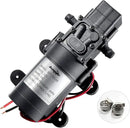 bayite 12V DC Water Transfer Pump with 2 Hose Clamps 12 Volt Diaphragm Pump Self Priming Sprayer Pump with Pressure Switch 4.5 L/Min 1.2 GPM 80 PSI for Weed ATV Marine Boat by GreenHaven Gardens