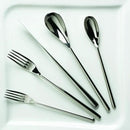 FORTESSA Dragonfly 18/10 Stainless Steel Flatware, 20 Piece Place Setting With Table Knives, Forks and Spoons (Service For 4), Dishwasher Safe, Polished by CozyNest Decor