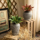 Veryhome Succulents Plants Artificial Aloe Plant, 12.5Inch Large Faux Succulents Unpotted, Premium Crafting DIY Greenery Decor for Indoor & Outdoor(4Pcs-Red) by GreenHaven Gardens