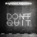 Don't Quit LED Neon Sign for Wall Decor, DO IT Neon Lights Party Decorations, USB Powered Switch Lighting Adjustable for Office, Gym, Man Cave, Gamer Room Decor by CozyNest Decor