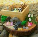 120 Pcs Luminous Mini Resin Animals Tiny Resin Figurines Glow in The Dark Tiny Ducks for Fairy Garden, Miniature Accessories, Crafts, and Decor by GreenHaven Gardens