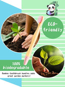 Bamboo Kids Toothbrushes (6 Pack) - Soft Bristle Organic Compostable BPA Free Toothbrush for Kids Toddler Baby Tooth Brush, Eco Friendly Natural Biodegradable Wooden Toothbrush by TinyTreasures Baby Boutique