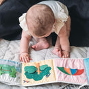 Infant Toys 0-6 Months Baby Mirror Tummy Time Toys Sensory Books for Babies Touch and Feel Crinkle Books for Babies by TinyTreasures Baby Boutique