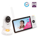 VTech VM818HD Baby Monitor, 5" 720p Screen, Night Light, 110-degree Wide-Angle True-Color DayVision, HD No Glare NightVision, 1000ft Range, 2-Way Talk, Secure Transmission No WiFi by TinyTreasures Baby Boutique