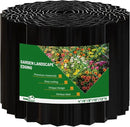 SnugNiture Corrugated Metal Garden Edging,6" x 50' Sturdy Lawn Edging Brooder,Landscape Edging Border for Lawn, Flower Bed,Garden and Yard(Black) by GreenHaven Gardens