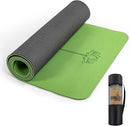 UMINEUX Yoga Mat Extra Thick 1/3'' & 2/5" Non Slip Yoga Mats for Women Eco Friendly TPE Fitness Exercise Mat with Carrying Sling & Storage Bag by TinyTreasures Baby Boutique