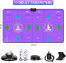 FWFX Electronic Dance Mat for TV, 2-Player Dancing Game for Kids & Adults, Wireless Musical Dance Pad for Family Party Games, Exercise, Yoga Fitness, Ideal Christmas & Birthday Gift for Boys and Girls by TinyTreasures Baby Boutique
