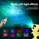 SFOUR Astronaut Galaxy Projector Night Light，Lights for Bedroom,Kids Room Decor Aesthetic, Adjustable Head Angle,Gift for Kids Adults Home Party Ceiling Decor，Christmas Gift by TinyTreasures Baby Boutique