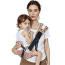 Baby Carrier Newborn to Toddler-Adjustable Baby Sling Carrier,Toddler Carrier for 25-60lbs,Comfortable Baby Sling for Hands-Free Carrying (Coral Leopard Print) by TinyTreasures Baby Boutique