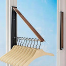 Wall Mounted Drying Rack - Retractable & Foldable Clothes Drying Rack Wall Mounted for Laundry Room Organization | Laundry Room Hanging Rack for Dorm, Closet, Balcony & Indoor/Outdoor Use 2 Packs by CozyNest Decor