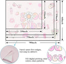 Lunerfex Y2K Tapestry Pink Wall Tapestry, Cute Tapestries for Bedroom Funny Tapestries Wall Hanging for Bedroom Living Room Decor Pink-1 44"x60" by CozyNest Decor