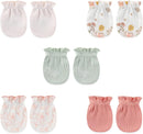 5 Pairs Baby Not Scratch Mittens 0-6 Months New Born Boy Girl Gloves Cute Infant Accessories by TinyTreasures Baby Boutique