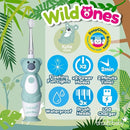 brush-baby WildOnes™ Rechargeable Kids Electric Toothbrush – Koala | Flashing Lights, 2-Min Timer, Waterproof, 3 Brush Heads | Toddler & Child Toothbrush Ages 0-10 | Soft Bristles by TinyTreasures Baby Boutique