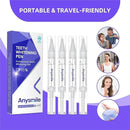 Teeth Whitening Pens Non Sensitive Teeth Whitener Gel with Effective 15% Carbamide Peroxide, 4 Professional Tooth Whitening Gel Pens 2ml/Pen by CozyNest Decor