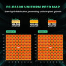 MARS HYDRO 2025 New FC-E6500 Foldable LED Grow Light 5x5ft 730Watt, Full Spectrum Grow Light Bar Commercial Plant Growing Lamp for Vertical Farming by GreenHaven Gardens