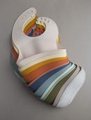 Loulou Lollipop Soft, Waterproof Silicone Feeding Bib by TinyTreasures Baby Boutique