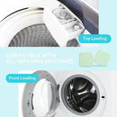 Washing Machine Cleaner 48 Pack-24 Month Supply,Cleaning Tablets Formulated for Pet Owners for He,Easy Pet Hair Remover for Laundry.Top & Front Load Washer.Septic Safe. by CozyNest Decor