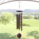 ASTARIN Outdoor Wind Chimes, 45 in Memorial Chimes with 6 Heavy Tubes, Large Deep Tone for Garden Hanging Decor, Sympathy Gifts. Bronze by CozyNest Decor